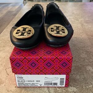 Tory Burch ballet flats - slightly worn